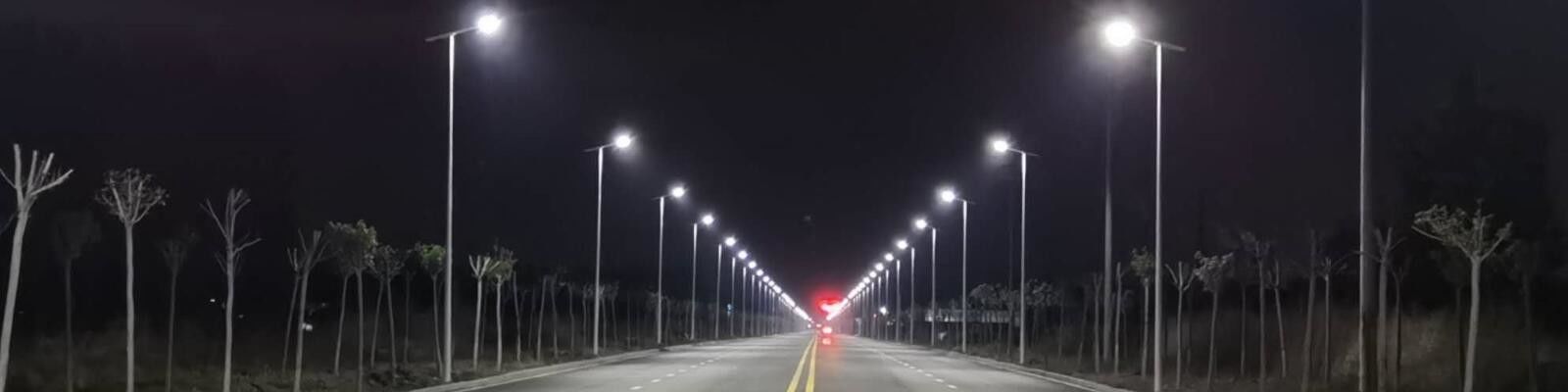 LED-Straßenlaterneim Freien